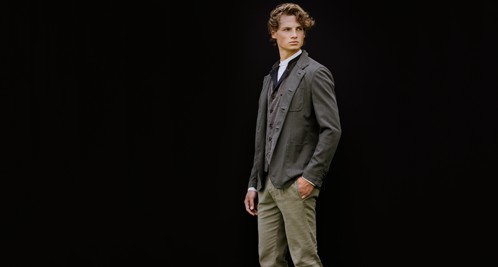 Schilfleinen oder Jägerleinen? Unser eignes Leinen, heißt es bei josef & anna